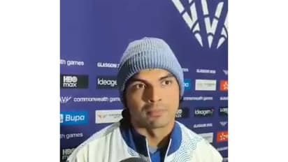 Neeraj Chopra. (Photo/ANI)