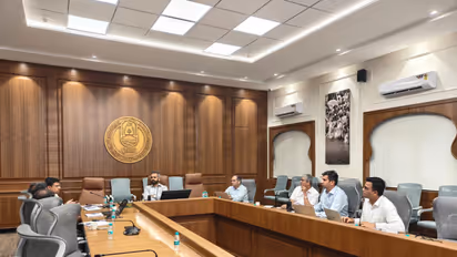 Meeting held at the NTKMA headquarters under the chairmanship of NTKMA Commissioner Shekhar Singh (Photo/ANI)