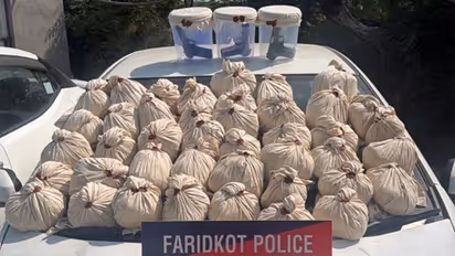 47.3 kg heroin seized in Faridkot (Photo/@DGPPunjabPolice)