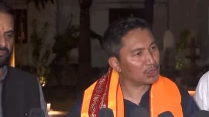 BJP leader Jamyang Tsering Namgyal. (Photo/ANI)