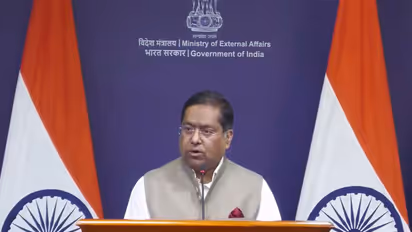 MEA Spokesperson Randhir Jaiswal (Photo/Youtube@Ministry of External Affairs, India)
