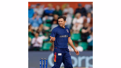 Edinburgh Castle Rockers' Trent Boult in action during European T20 Premier League (Image: ETPL)