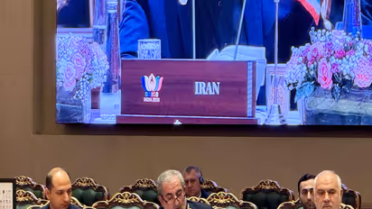 Deputy Secretary of Iran’s Supreme National Security Council Ghadir Nezamipour at BRICS NSA meeting in New Delh (Photo/X/@Iran_in_India)