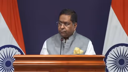 Ministry of External Affairs (MEA) spokesperson, Randhir Jaiswal (Photo/YouTube/MEAIndia)