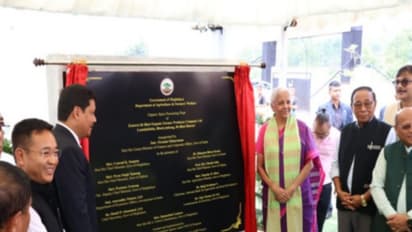 Finance Minister inaugurates North East's largest organic spice processing unit in Meghalaya (Photo/X@nsitharamanoffc)