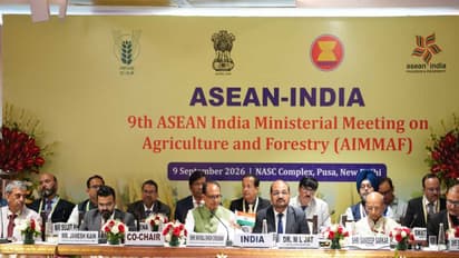 Union Minister for Agriculture and Farmers’ Welfare Shivraj Singh Chouhan at the 9th ASEAN-India Ministerial Meeting on Agriculture and Forestry (Photo/X/@ChouhanShivraj)