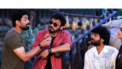 A snip from the video (Photo/X/@AnilRavipudi)