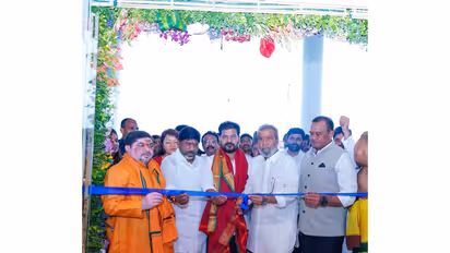 Telangana Chief Minister Revanth Reddy inaugurated Sanathnagar TIMS Hospital in Hyderabad (Photo/X/@revanth_anumula)