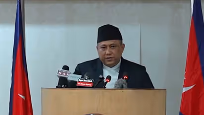 Nepal Minister of Foreign Affairs Shisir Khanal (Photo/X/@MofaNepal)