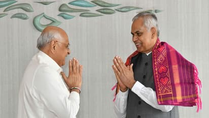 Gujarat Governor Acharya Devvrat and Chief Minister Bhupendra Patel (Photo/X./@ADevvrat)