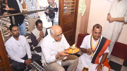Gujarat Chief Minister Bhupendra Patel performs puja (Photo/Gujarat CMO)