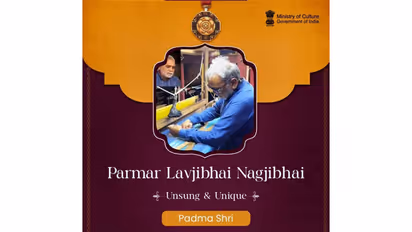 Padma Shri Lavjibhai Parmar (Photo/ Gujarat CMO)