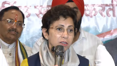 Congress MP and AICC in-charge for Uttarakhand, Kumari Selja (Photo/ANI)