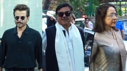 Anil Kapoor, Shatrughan Sinha and Hema Malini (Photo/ANI)