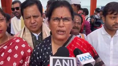 Odisha Deputy Chief Minister Pravati Parida. (Photo/ANI)