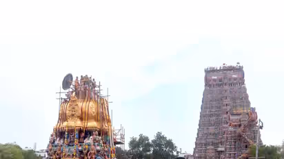 Maha Kumbabhishekam of Meenakshi Sundareswarar Temple(Photo/ANI)