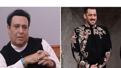 Govinda (Left) with Salman Khan (Photos/ANI)