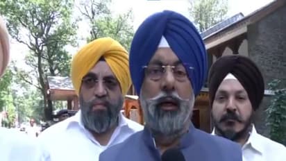 Delhi Sikh Gurdwara Management Committee (DSGMC) president Harmeet Singh Kalka (Photo/ANI)