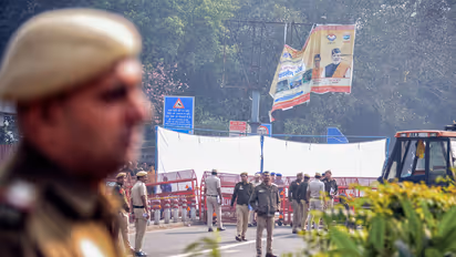 Security tightens near Red Fort (Photo/ANI)