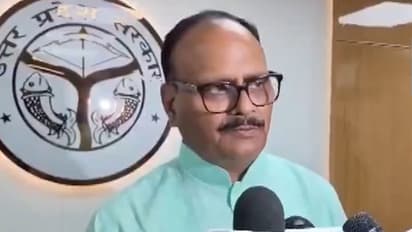 Uttar Pradesh Deputy Chief Minister Brajesh Pathak (Photo/ANI)