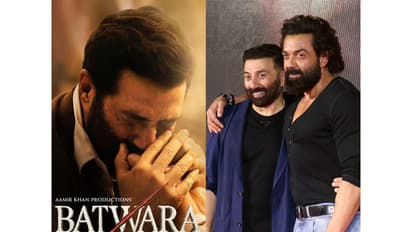 Bobby Deol cheers for Sunny Deol's 'Batwara 1947' (File photo/ANI/Instagram@aamirkhanproductions)