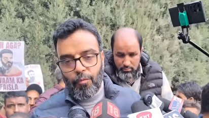 Jammu and Kashmir National Conference MP Aga Syed Ruhullah Mehdi (Photo/ANI)