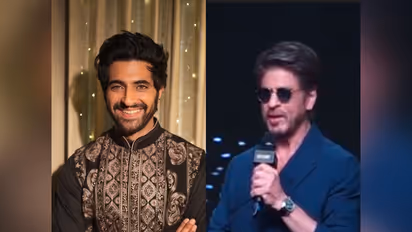 Akshay Oberoi , Shah Rukh Khan (Image source: Instagram/ @akshay0beroi, ANI) 