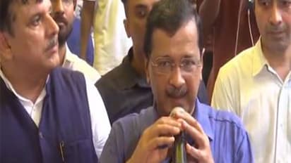 Aam Aadmi Party (AAP) national convener Arvind Kejriwal (Photo/ANI)