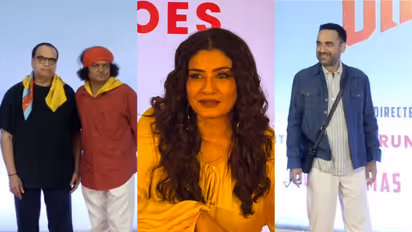 Amit Rai, Ramesh Taurani, Raveena Tandon and Pankaj Tripathi (Photo/ANI)