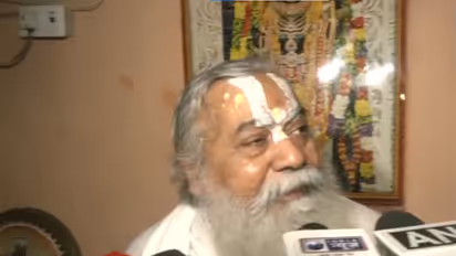 Mahant Kamal Nayan Das, successor to Mahant Nritya Gopal Das, President of the Shri Ram Janmabhoomi Teerth Kshetra Trust (Photo/ANI)