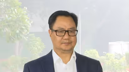 Union Minister for Parliamentary Affairs Kiren Rijiju (File Photo/ANI)