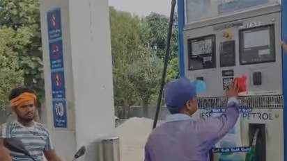 Visual from Nayara fuel station in Lucknow (Photo/ANI)