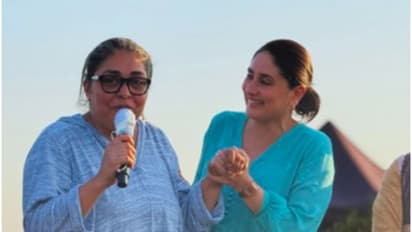 Actor Kareena Kapoor Khan with director Meghna Gulzar (Image source: Kareena's Instagram)