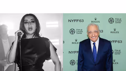Singer Charli XCX (Photo/Instagram@CharliXCX) and Martin Scorsese (Photo/Instagram/@martinscorsese_)