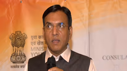 Union Minister of Youth Affairs and Sports Mansukh Mandaviya (Photo: ANI)