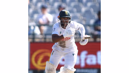 Temba Bavuma in action (Photo: X/@ProteasMenCSA)