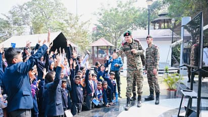 “Know Your Army” camp at the Albert Ekka War Memorial, in Agartala (Photo/ANI)