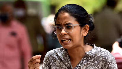 SFI leader Aishe Ghosh (Photo/ANI)