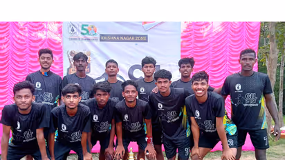 Kalpana Trust football team. (Photo: CIL Cup/Coal India)