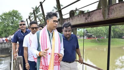 Assam Irrigation Minister Pijush Hazarika (Photo/ANI)