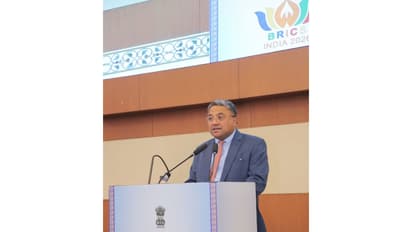 Sibi George, Secretary (West) in the Ministry of External Affairs (Photo: X@MEAIndia)