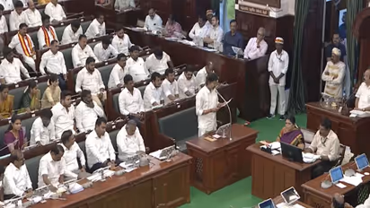 Tamil Nadu CM Vijay addresses the Assembly (Photo/ANI)
