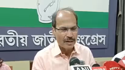 Congress leader Adhir Ranjan Chowdhury (Photo/ANI)