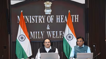 Union Health Minister JP Nadda and Union Labour & Employment and Youth Affairs & Sports minister, Mansukh Mandaviya (Photo/PIB)