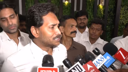 YSRCP president and former Andhra Pradesh CM YS Jagan Mohan Reddy (Photo/ANI)