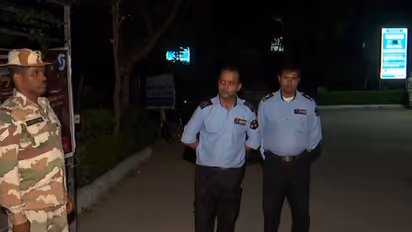 Night security visuals from Aastha Kunj Park (Photo/ANI)