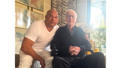 Vin Diesel, Michael Caine (Photo/Instagram@vindiesel)
