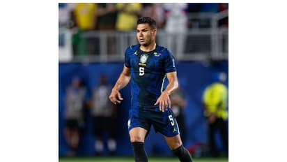 Brazil midfielder Casemiro during the FIFA World Cup 2026 match against Haiti. (Photo: X/ @Casemiro)
