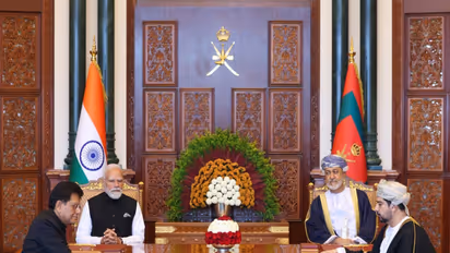 India and Oman ink the Comprehensive Economic Partnership Agreement under the leadership of PM Narendra Modi and Sultan Haitham bin Tarik in Muscat. (Photo: X/@narendramodi)