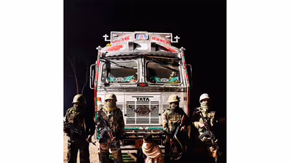 Assam rifles and DRI seize Yaba tablets in Khowai (Photo/ANI)